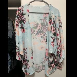 Floral Shawl/ cardigan